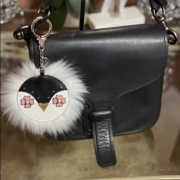 kate spade key chain key fob bag accessories CAT penguin - Picture 5 of 5